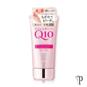 Kose CoenRich Q10 Whitening Deep Moisture Hand Cream Fresh Peach Buy in Pakistan