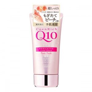 Kose - CoenRich Q10 Whitening Deep Moisture Hand Cream (Fresh Peach) - 80g