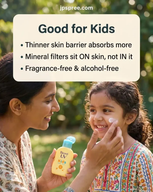 Biore UV Kids Pure Milk SPF50